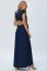 Vorschau: Maxi Umstandskleid mit Rückenausschnitt navy