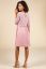 Vorschau: Festliches Umstands- und Stillkleid mit 3/4 Ärmeln rosa