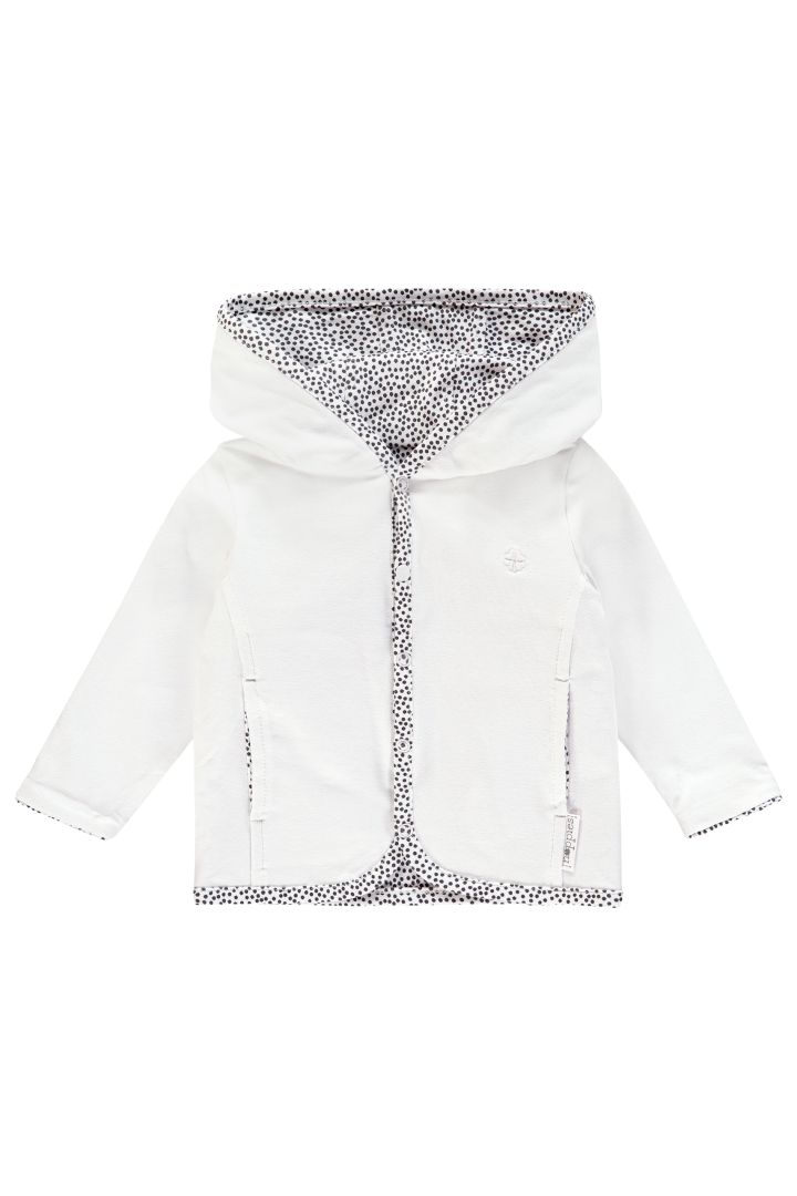 Organic Baby Wendejacke weiß