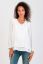 Vorschau: Zweilagige V-Neck Umstandsbluse aus Chiffon weiss