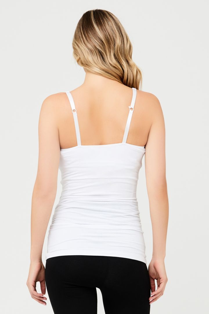 Umstands- und Still Top weiß