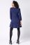Vorschau: Volant Umstands- und Stillkleid navy