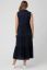 Preview: Midi Maternity and Nursing Tiered Dress navy
