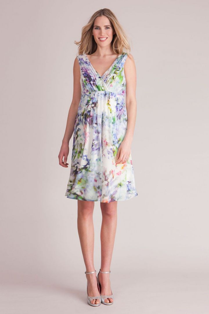 Umstandskleid aus Seide