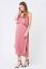 Preview: Double-Layered Maternity and Nursing Dress with Spaghetti Straps, pink