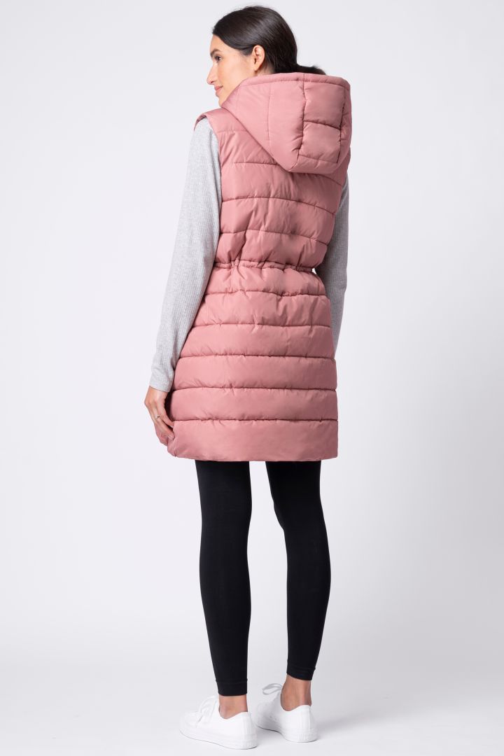 Eco Maternity and Babywearing Vest pink