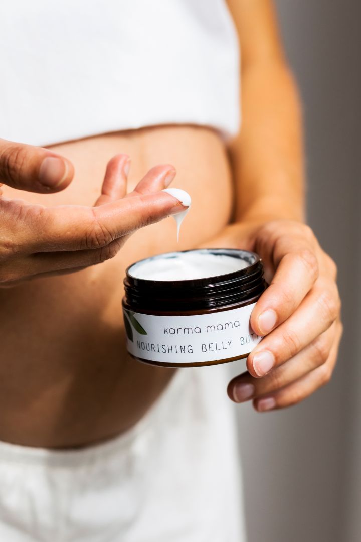 Mama Pflegende Babybauch Butter