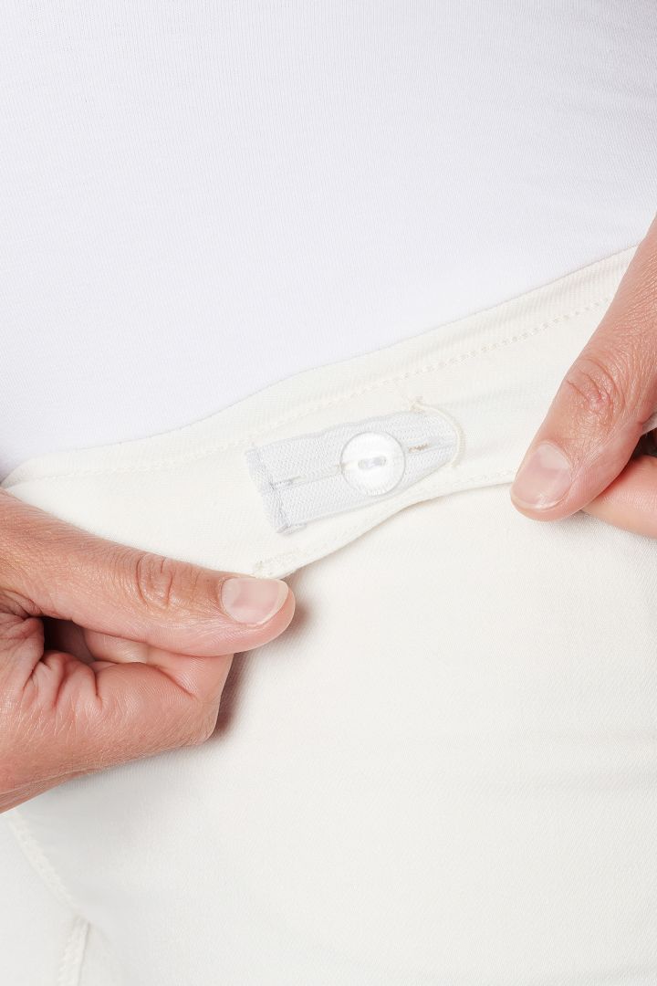 7/8 Maternity Trousers off-white