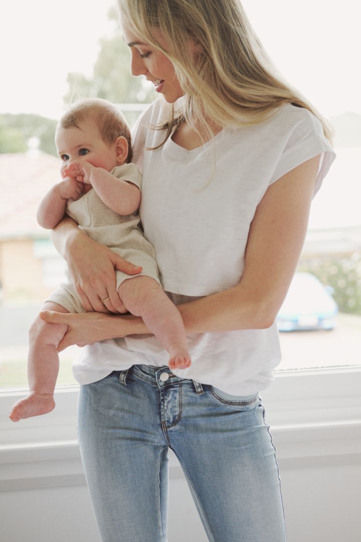 Umstands- und Stillshirt Relax Fit weiß