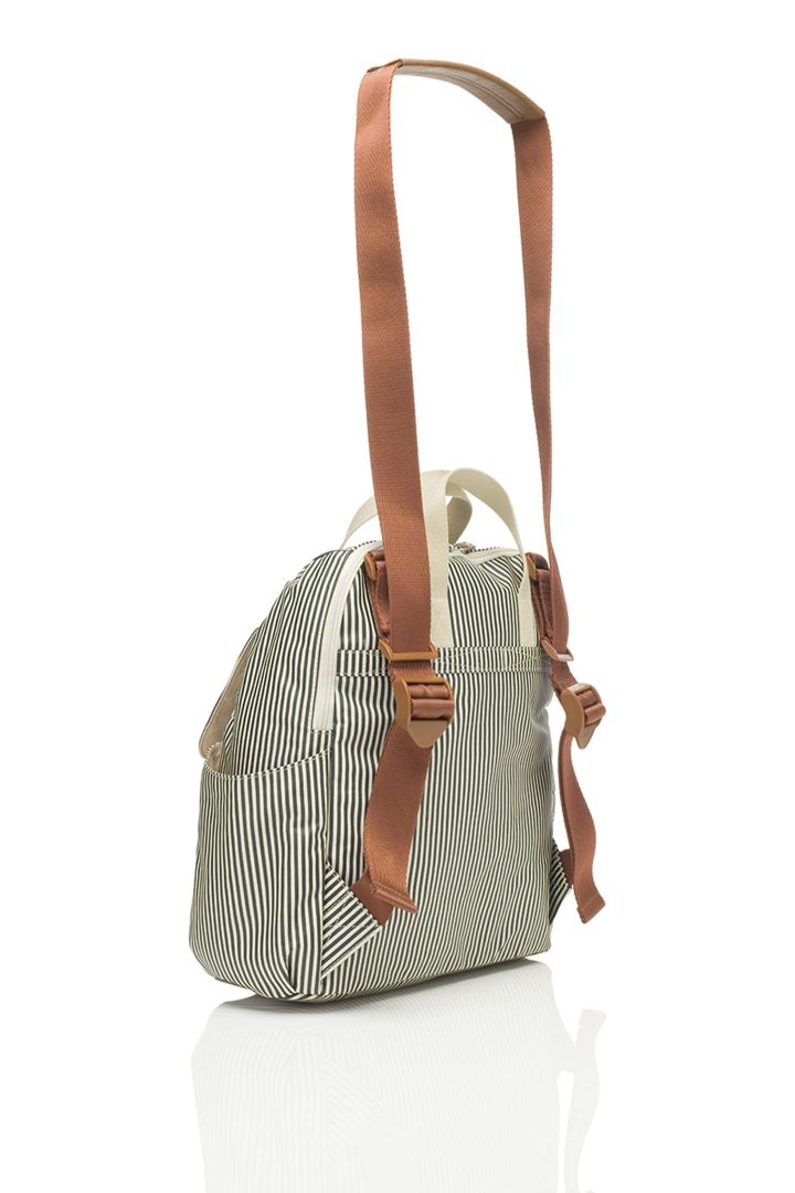Eco Wickelrucksack gestreift