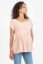 Vorschau: Umstandsbluse mit Volant rose