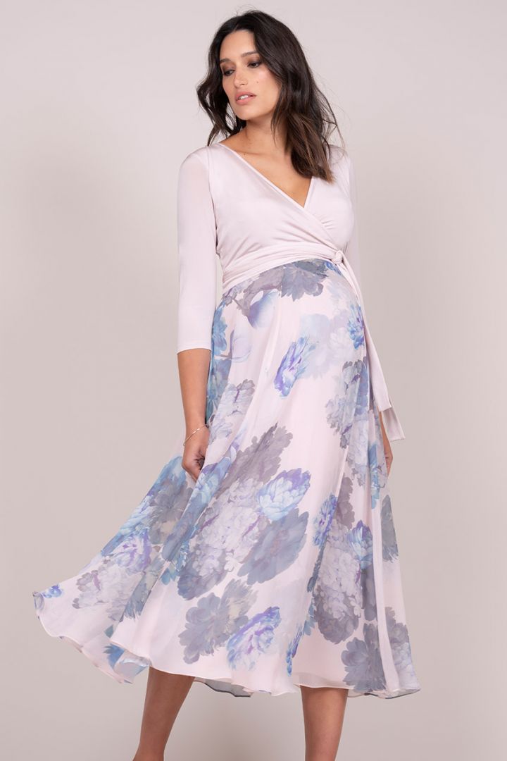 Wrap Design Maternity and Nursing Dress