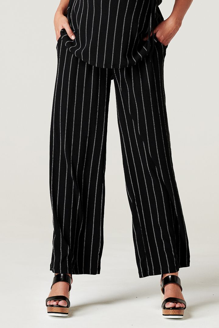 Umstandshose mit Bindegürtel