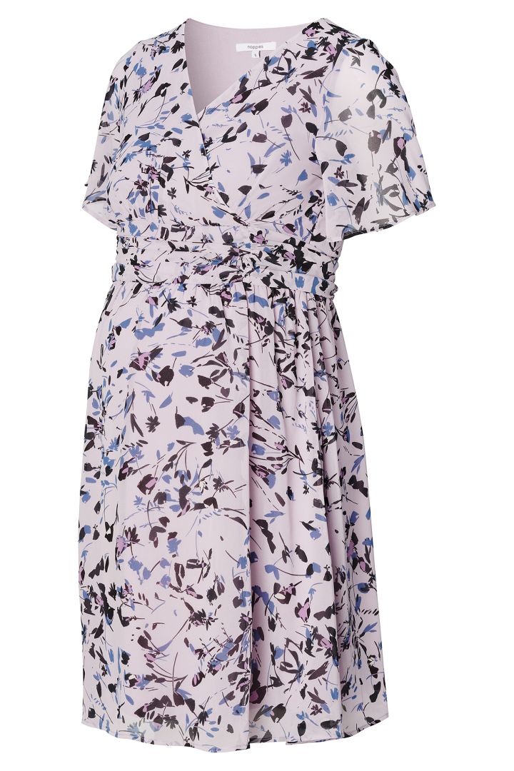 Eco Maternity Dress with Cap Sleeves