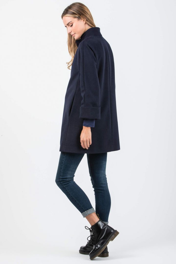 Kimono Umstandsmantel navy