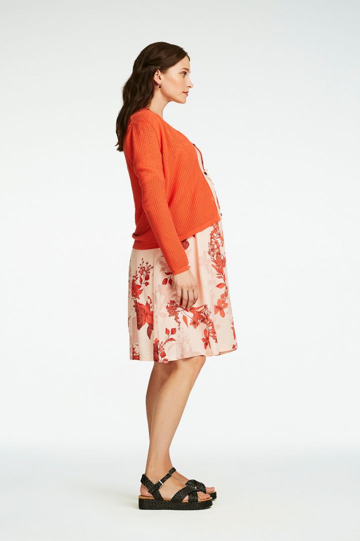 Umstandskleid mit floralem Print