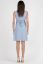 Preview: Chiffon Maternity and Nursing Dress light blue