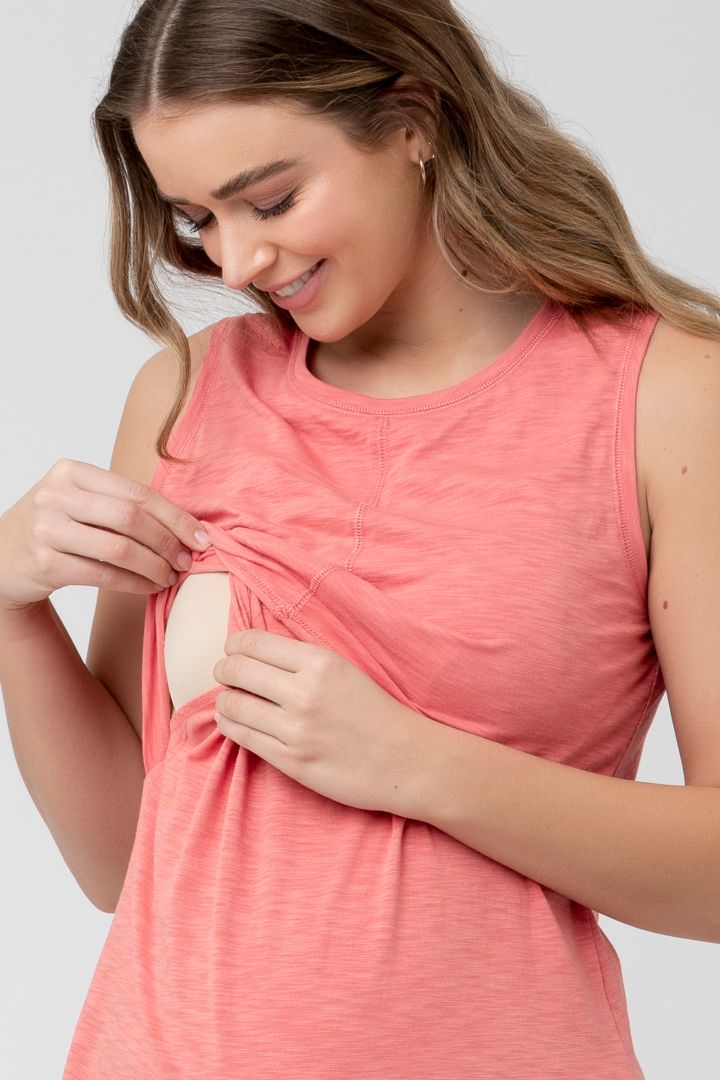 Umstands- und Still-Tanktop koralle