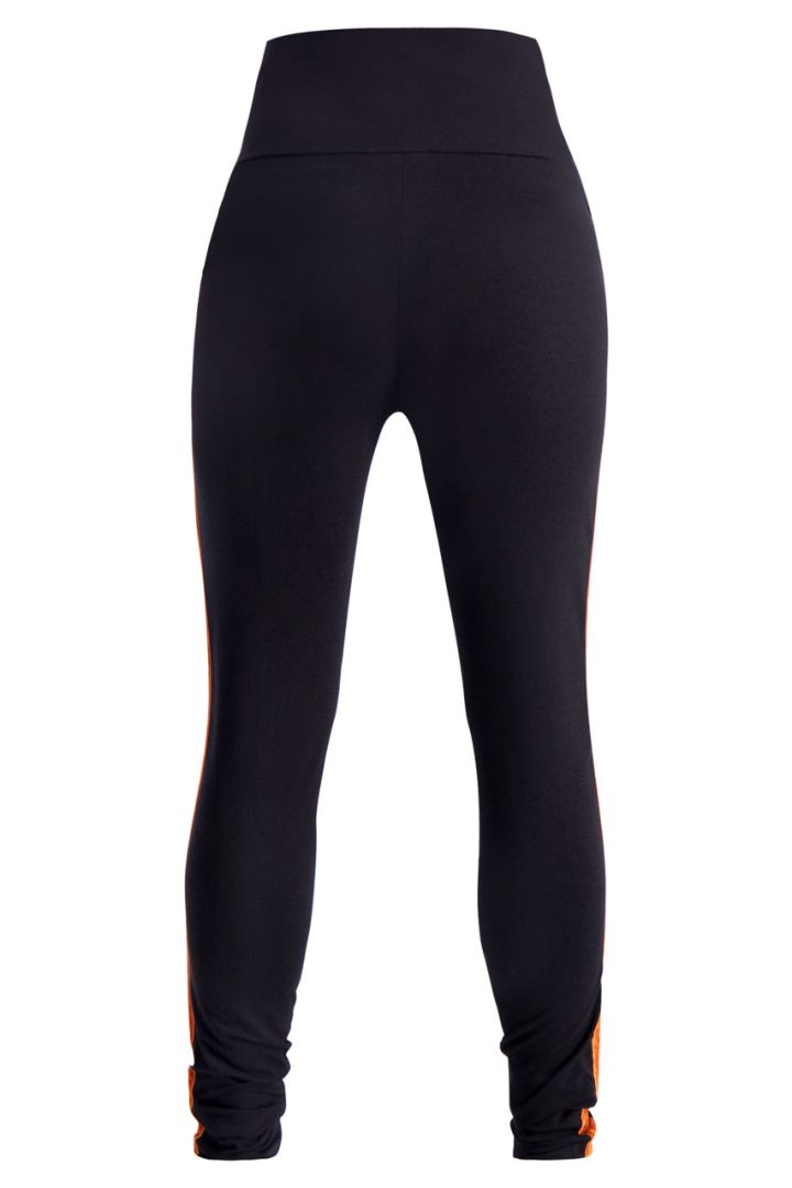 Meternity Trousers with Velvet Stripes