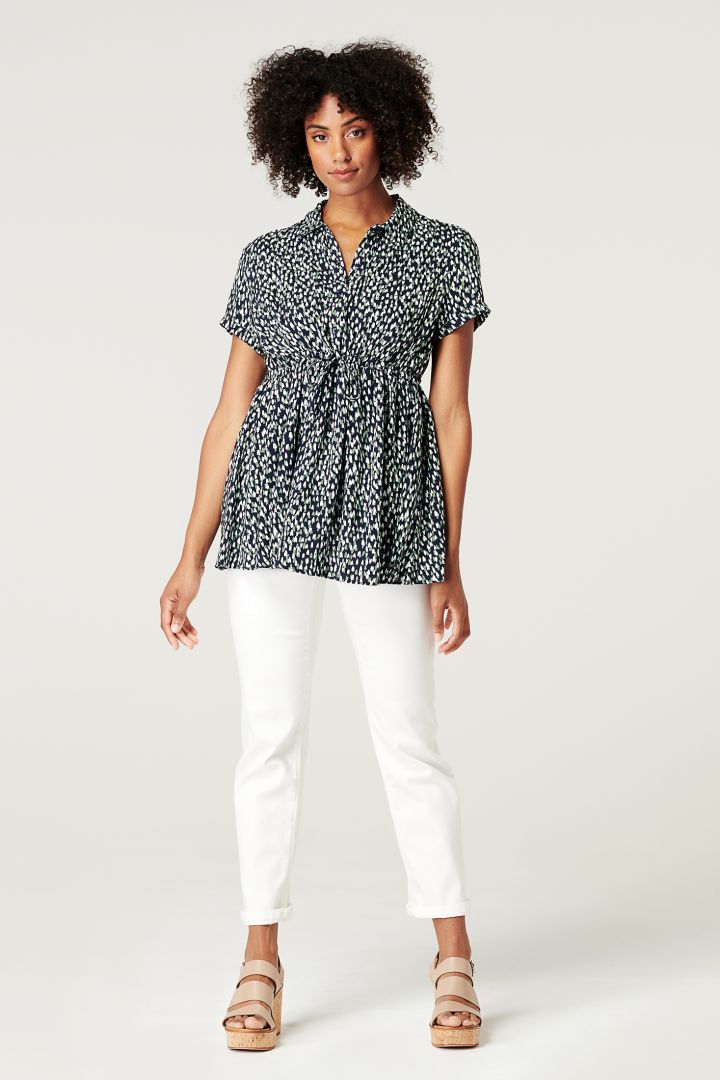 7/8 Maternity Trousers off-white