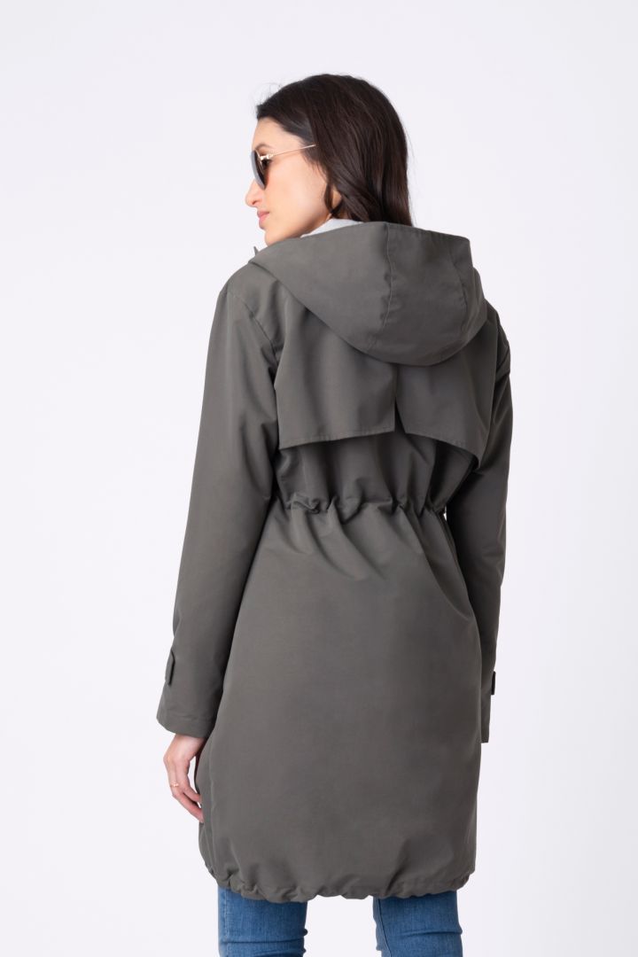 Lightweight Umstandsparka und Tragejacke