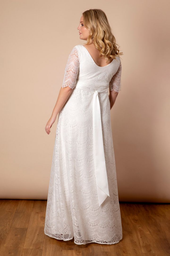 Plus Size Maternity Wedding Dress