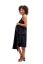 Preview: Maternity Dress with Asymmetrical Nursing Layer black