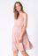 Preview: Maternity and Nursing Dress with Pompom Trim pink