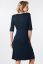 Vorschau: Ecovero Umstands- und Stillkleid mit Post Partum Shaping Top navy