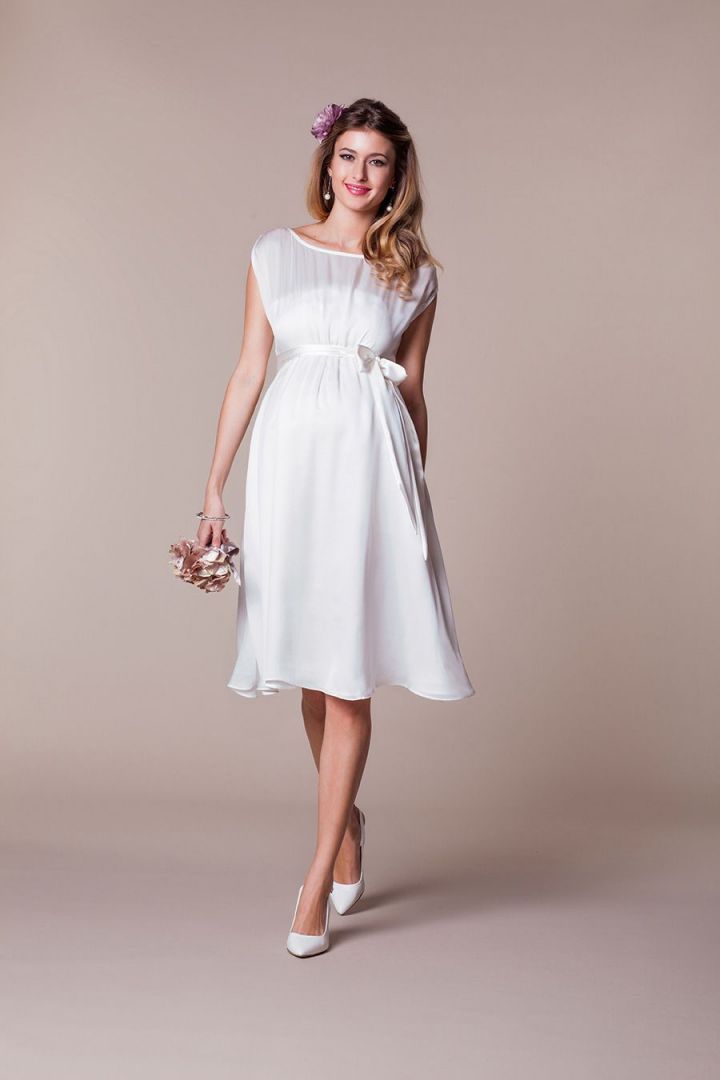 Shift Umstandsbrautkleid