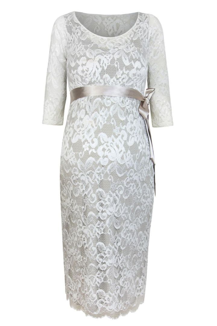 Lace Maternity Wedding Dress