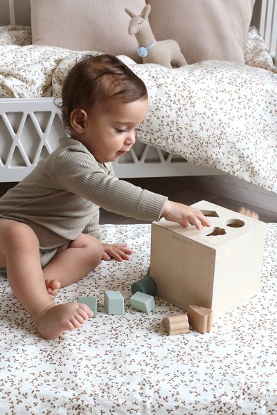 Organic Steckwürfel aus Holz