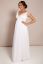 Preview: Maternity and Nursing Wedding Gown with Speckled Tull White