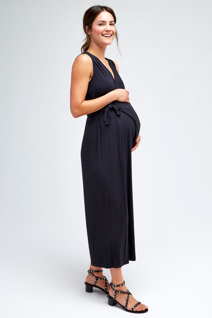 Umstands- und Still-Jumpsuit aus Bambus-Viskose