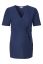Vorschau: Umstands- und Stillshirt mit Bindegürtel navy