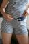 Preview: Striped Maternity Shorts in Organic Cotton