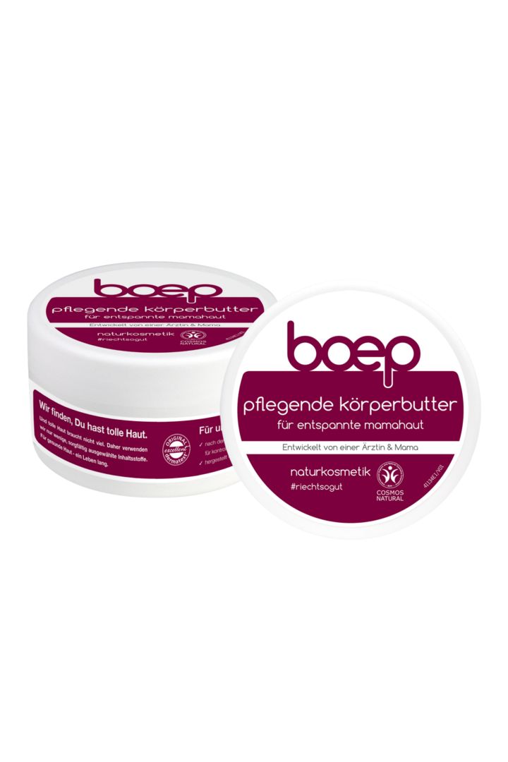 Organic Körperbutter für entspannte Mamahaut 125 ml