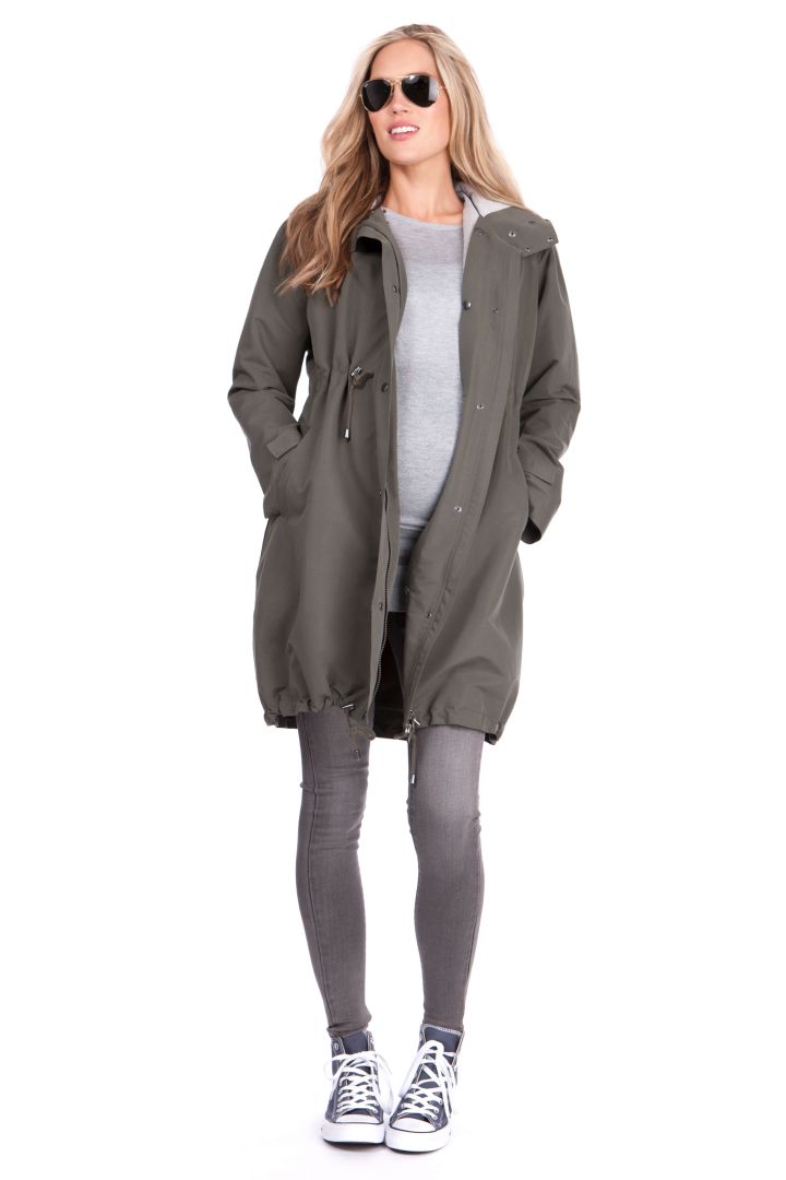 Lightweight Umstandsparka und Tragejacke