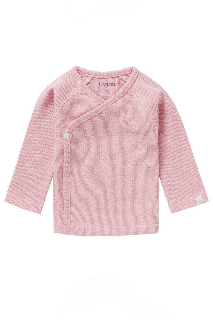 Organic Baby Wickelshirt rosa
