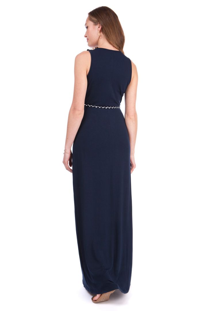 Maxi Umstands- und Stillkleid Nautical