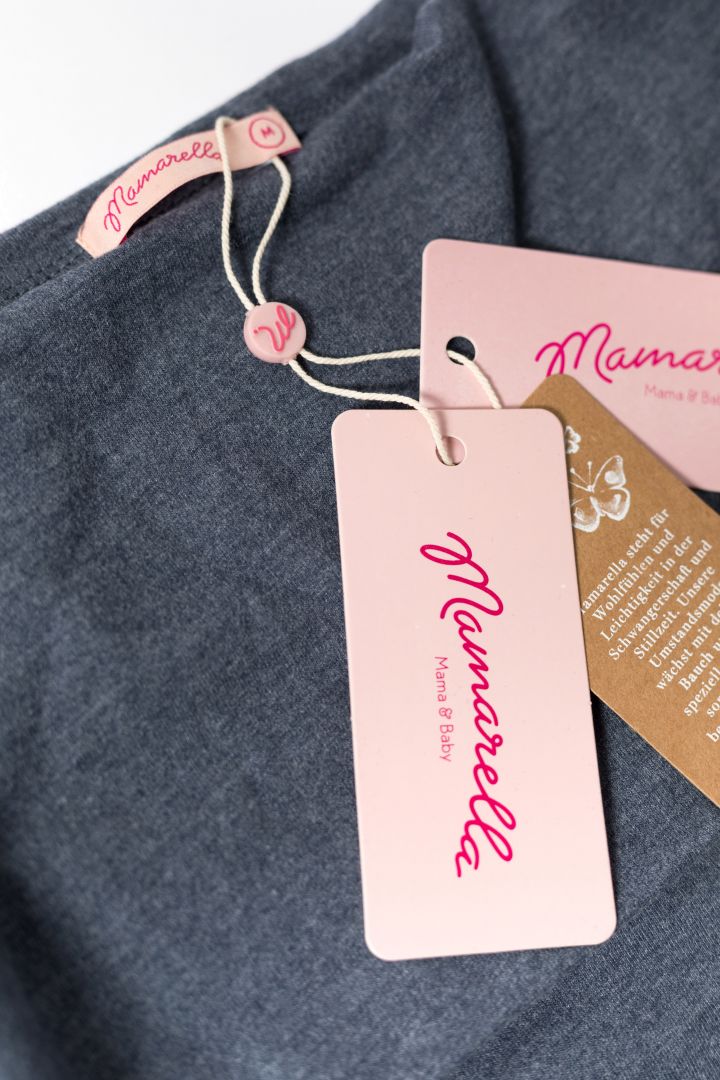 Lounge- und Pyjama Leggings blau melange