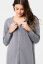 Preview: Maternity and nursing nightdress with button strip