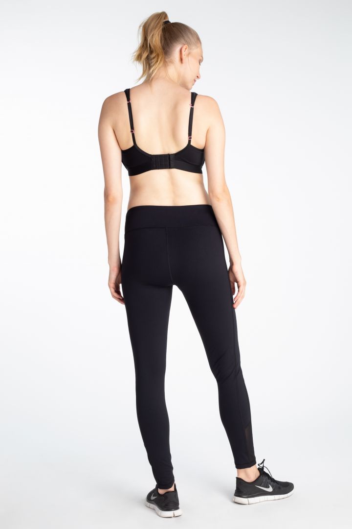 Sport Umstandsleggings mit Mesh Einsätzen