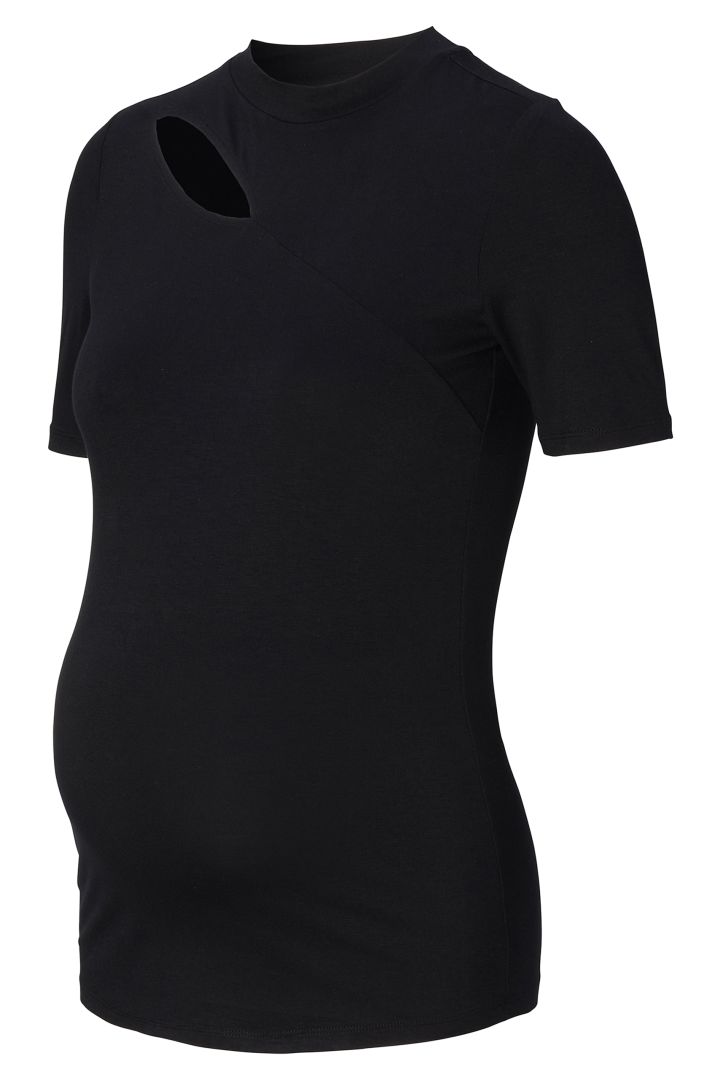 Ecovero Maternity Shirt with Cut Out