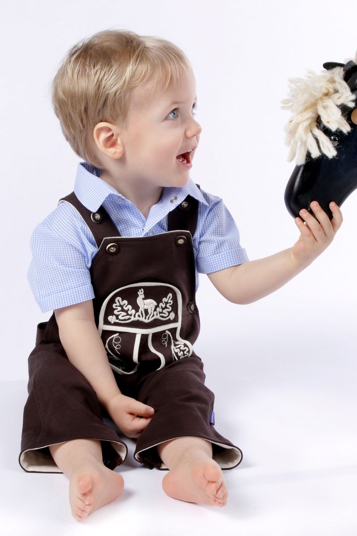 Trachten Latzshorts Kloane Krachlederne