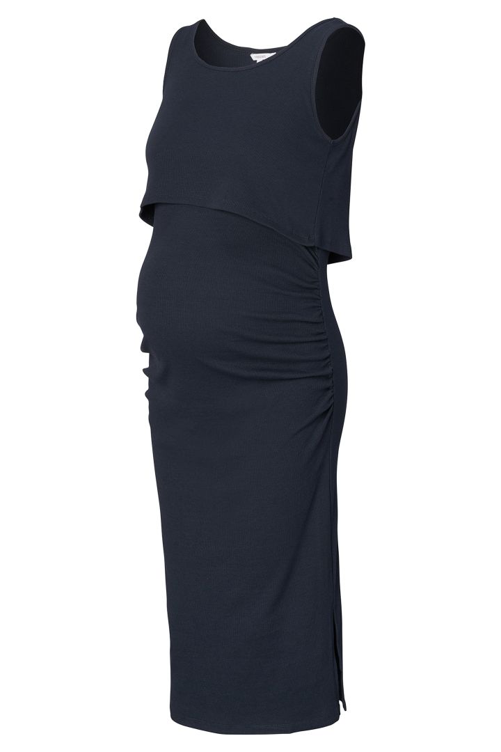 Midi Bodycon Umstands- und Stillkleid