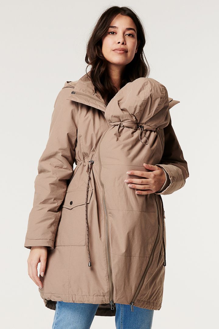 3 in 1 Umstandsjacke und Tragejacke