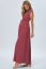 Vorschau: Maxi Umstandskleid mit Rückenausschnitt berry