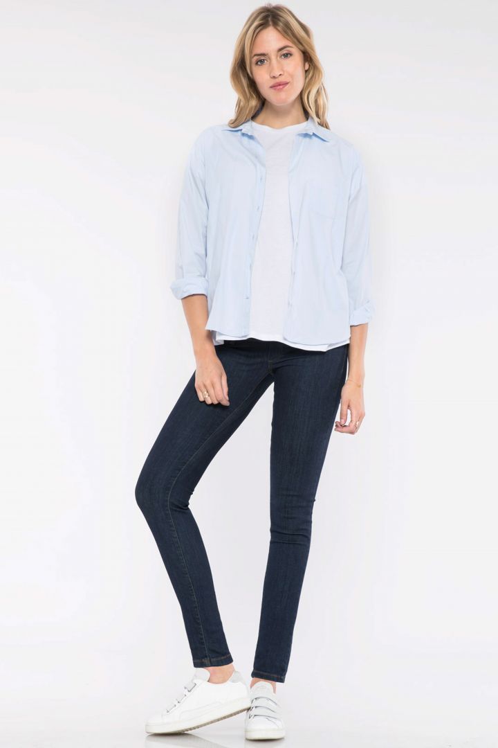 Slim Fit Underbump Maternity Jeans denim
