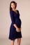 Preview: Festive Maternity Dress navy
